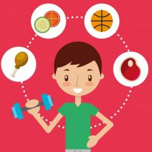 Imagen de portada del videojuego educativo: Tablero de Salud Alimentaria, de la temática Biología