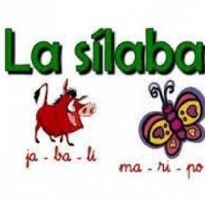 Imagen de portada del videojuego educativo: La silaba y el acento., de la temática Lengua
