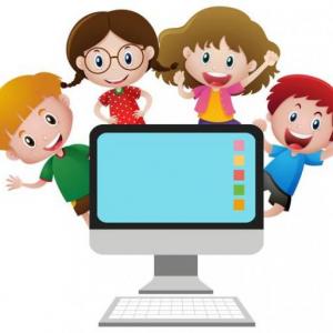Imagen de portada del videojuego educativo: Ahorcadito Computacional, de la temática Informática