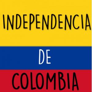Imagen de portada del videojuego educativo: INDEPENDENCIA DE COLOMBIA, de la temática Historia
