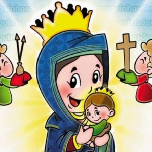 Imagen de portada del videojuego educativo: Conociendo a Nuestra Madre Del Perpetuo Socorro, de la temática Religión