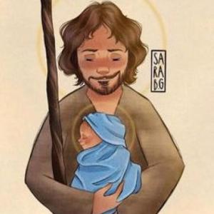 Imagen de portada del videojuego educativo: San José el papá de Jesús., de la temática Religión