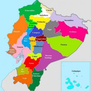 Imagen de portada del videojuego educativo: Capitales y provincias del Ecuador, de la temática Geografía