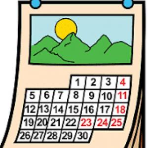 LOS DÍAS DE LA SEMANA