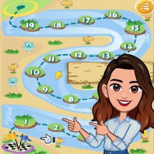 Portada del juego Juego de la oca (números y operaciones) – Matemáticas