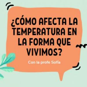 ¿A qué clima corresponde cada animal?