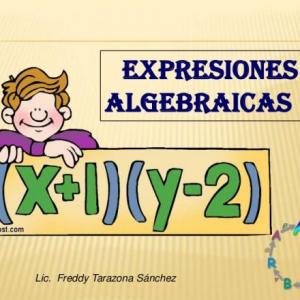 Imagen de portada del videojuego educativo: EXPRESIONES ALGEBRAICAS, de la temática Matemáticas