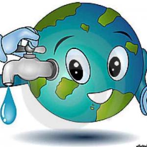 Imagen de portada del videojuego educativo: cuidados del agua, de la temática Sociales