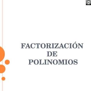 Juego de la FACTORIZACIÓN de Polinomios