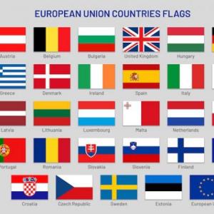 Imagen de portada del videojuego educativo: Banderas De Europa, de la temática Geografía