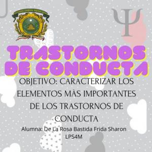 TRASTORNOS DE CONDUCTA