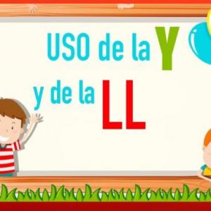 Imagen de portada del videojuego educativo: USO DE LA LL Y Y., de la temática Lengua
