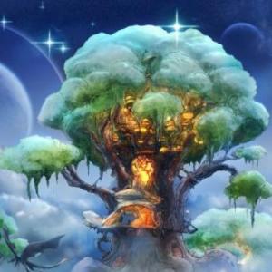 Imagen de portada del videojuego educativo: Árbol Mágico, de la temática Lengua