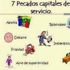 los pecados de la atencion al cliente