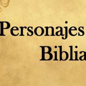 Personajes bíblicos
