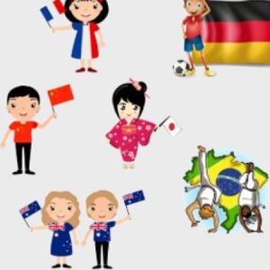 Aprendemos los paises y nacionalidades en inglés