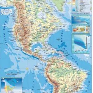 Imagen de portada del videojuego educativo: ¿Qué sabemos de Geografía de América?, de la temática Geografía