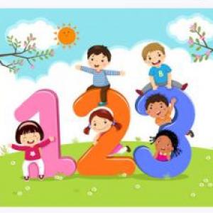 Aprendamos los números del 1 al 3
