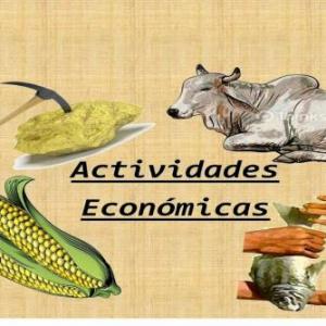 Imagen de portada del videojuego educativo: Actividades económicas, de la temática Geografía