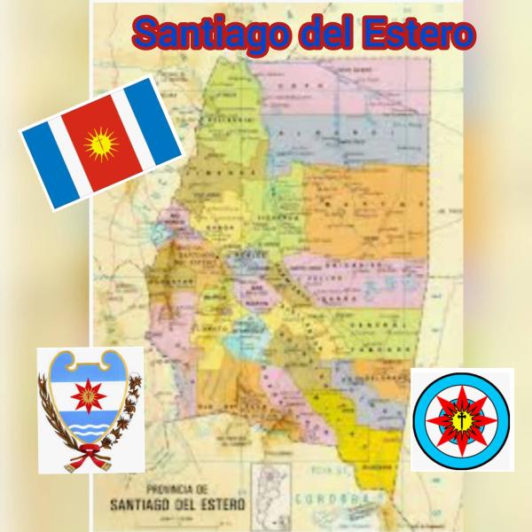 Imagen de portada del videojuego educativo: Santiago del Estero, mi Provincia, de la temática Sociales