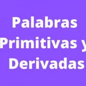 Palabras derivadas