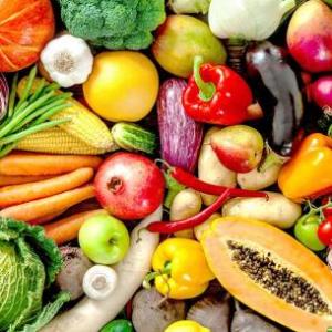 Grupo 2 y 3: Frutas; Verduras
