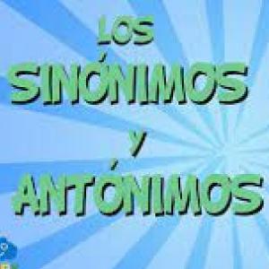 Identificando Sinónimos y Antónimos