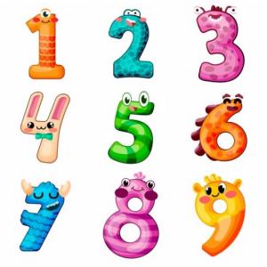 LOS NUMEROS DE MI MONTONCITO