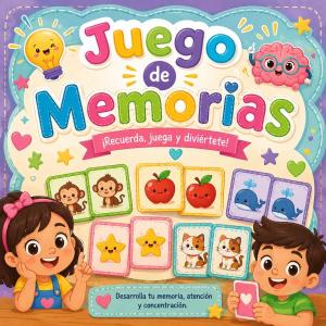 Portada del juego JUEGO DE MEMORIAS – Idiomas