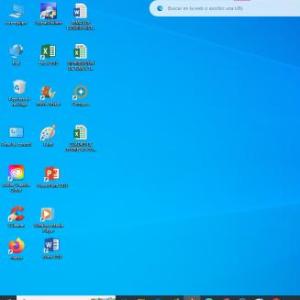 Partes del escritorio de Windows