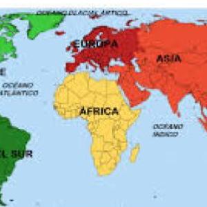 Datos de los continentes