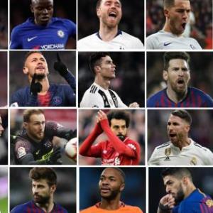Jugadores de futbol