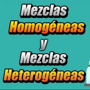 Mezclas Heterogéneas 
