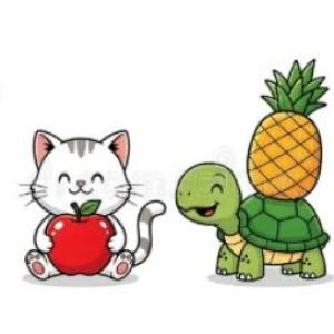 APRENDEMOS ANIMALES DOMÉSTICOS Y FRUTAS DE MESA