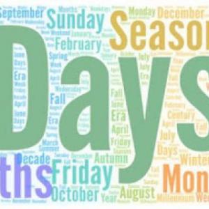 Portada del juego days and months – Idiomas