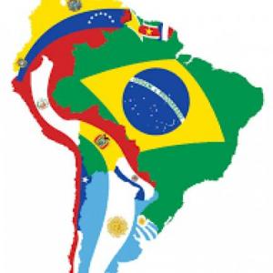 Imagen de portada del videojuego educativo: Banderas de Sudamérica. , de la temática Geografía