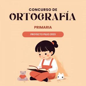 Imagen de portada del videojuego educativo: Concurso de Ortografía - Primaria, de la temática Lengua