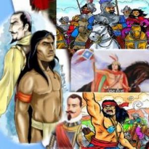 Imagen de portada del videojuego educativo: Conquista de Chile, de la temática Historia