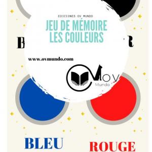 Imagen de portada del videojuego educativo: Los colores en francés 1 Ediciones OV Mundo, de la temática Idiomas