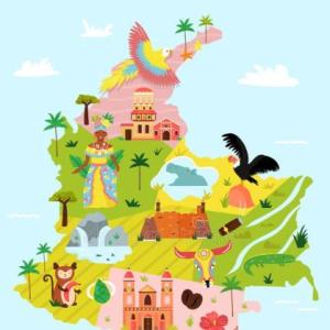 Adivina las capitales de Colombia