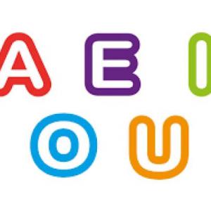 Imagen de portada del videojuego educativo: LAS VOCALES, de la temática Lengua