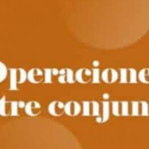 Operaciones entre conjuntos