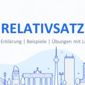 Relativsätze (2 Niveaus)