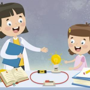 Imagen de portada del videojuego educativo: La energía eléctrica, de la temática Ciencias