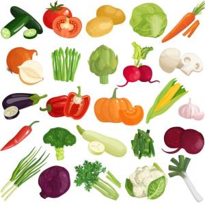 APRENDO LOS VEGETALES EN INGLÉS