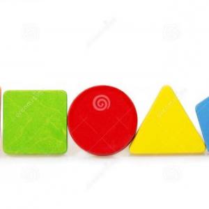 Imagen de portada del videojuego educativo: APRENDO LAS FIGURAS GEOMÉTRICAS, de la temática Matemáticas