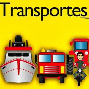 Imagen de portada del videojuego educativo: TRANSPORTES, de la temática Tecnología