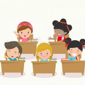 À l'école