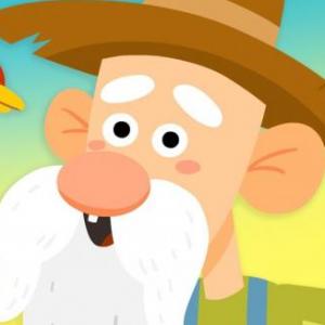 Imagen de portada del videojuego educativo: FARM ANIMALS, de la temática Idiomas