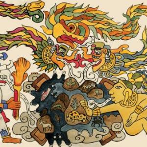 Imagen de portada del videojuego educativo: Dioses Mayas, de la temática Historia